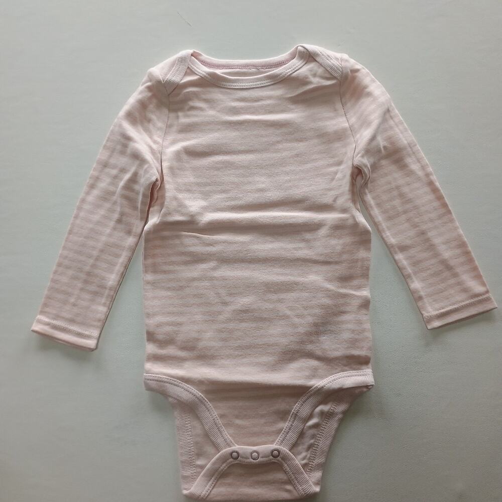 New Cloud Island Baby Bodysuits 4-Pack Pink & Floral 18M - Picture 7 of 7
